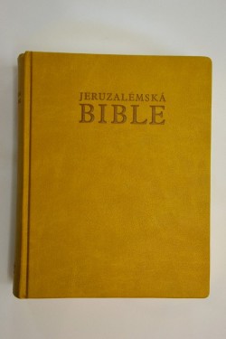 Bible Jeruzalémská - koženka