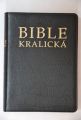 Bible kralická kůže, zlatá ořízka